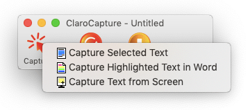 Clarocapture for mac